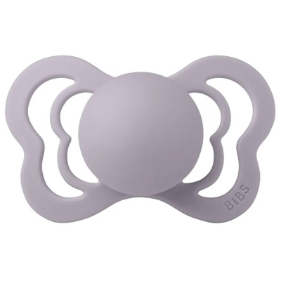 Соска-пустышка силиконовая 6+ месяцев BIBS Couture Silicone Fossil Grey 1510303 1